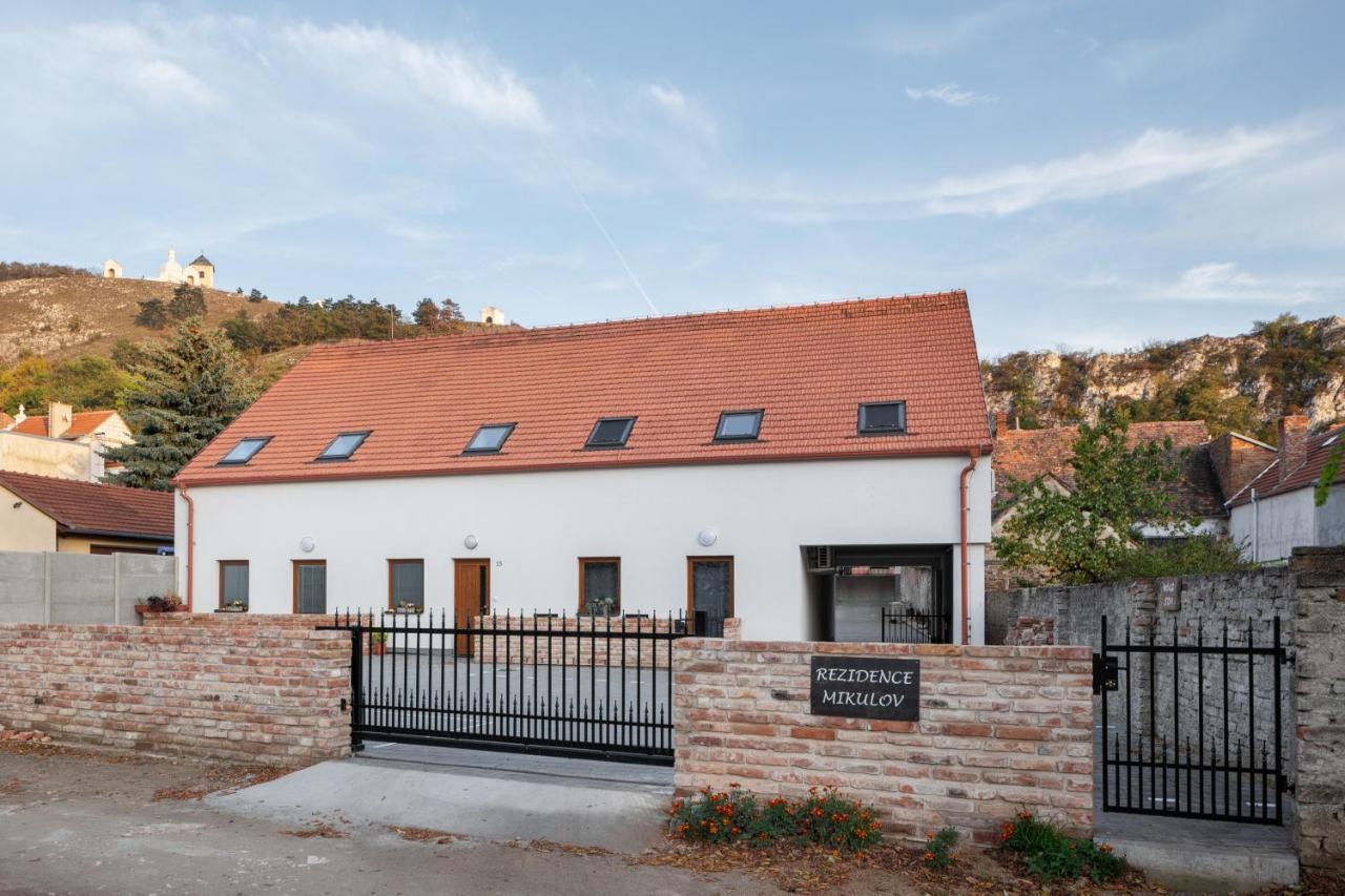 Ferienwohnung Rezidence Konevova, Mikulov Exterior foto