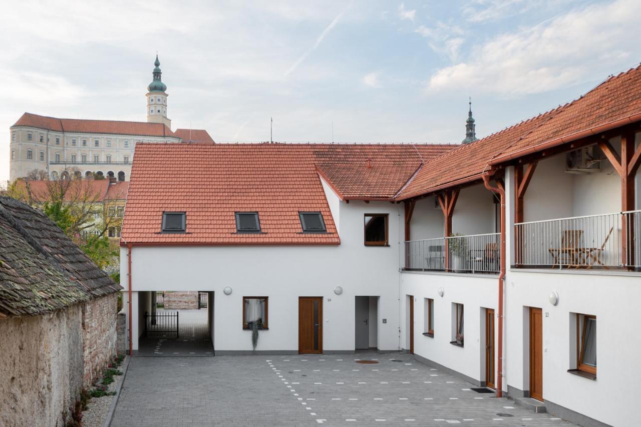 Ferienwohnung Rezidence Konevova, Mikulov Exterior foto